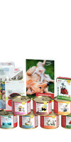 Dog Accessories Wet pet food Dog Trial Package (Hunde-Schnupperpaket) 200g 1 Set with various varieties, flakes and trial packages Anifit